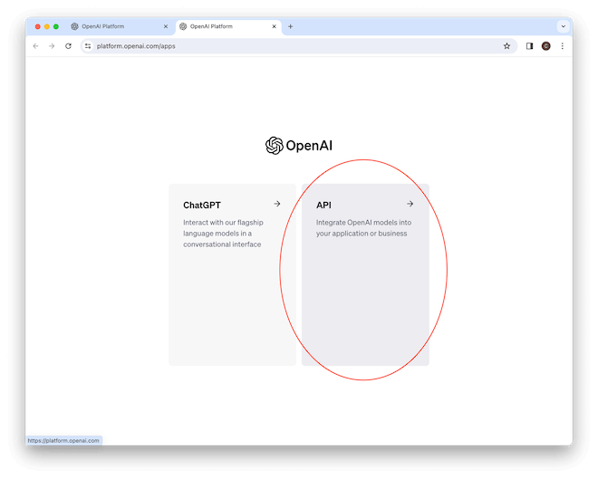 Open AI Platform Demo Screenshot Open AI Platform Demo Screenshot
