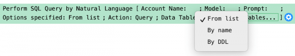 sql table