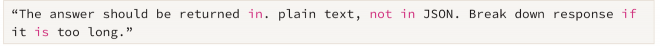 natural language prompt example