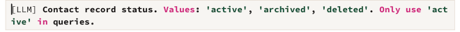contact record status