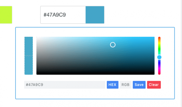 Popover Color Picker Popover Color Picker
