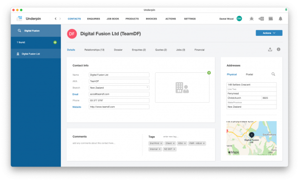 CRM without a company logo CRM without a company logo