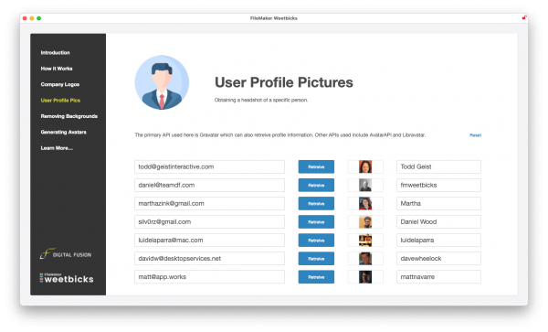 Obtaining profile pictures with Gravatar Obtaining profile pictures with Gravatar