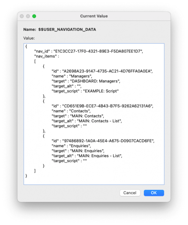 A Navigation Bar with 3 items navigation bar 9