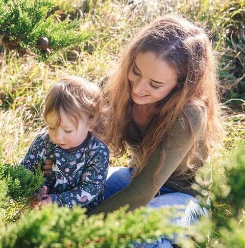 Maddy and daughter, Juniper Maddy and daughter, Juniper